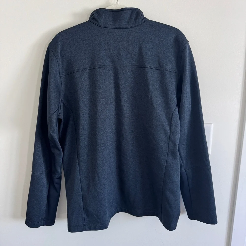 The North Face Navy Blue Half-Zip Fleece Jacket